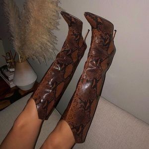 Jimmy Choo Snakeskin Boots
